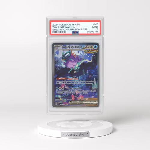 2023 Temporal Forces - TEF EN #205 Walking Wake ex - Special Illustration Rare (PSA 9 MINT)