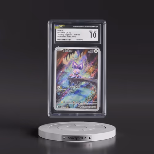 2025 Journey Together - JTG EN #169/159 Noibat - Illustration Rare Holo (CGC 10 GEM MINT)