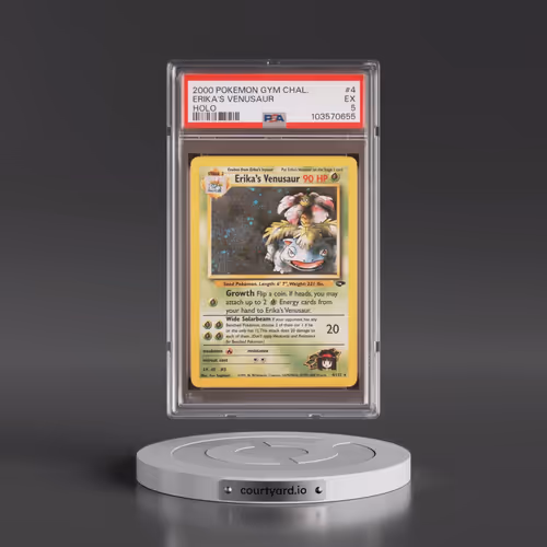 2000 Pokémon Gym Challenge #4 Erika's Venusaur - Holo (PSA 5 EX)