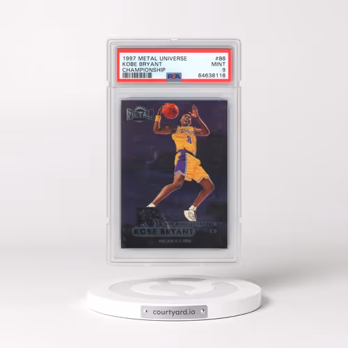 1997 Metal Universe Championship #86 Kobe Bryant (PSA 9 MINT)