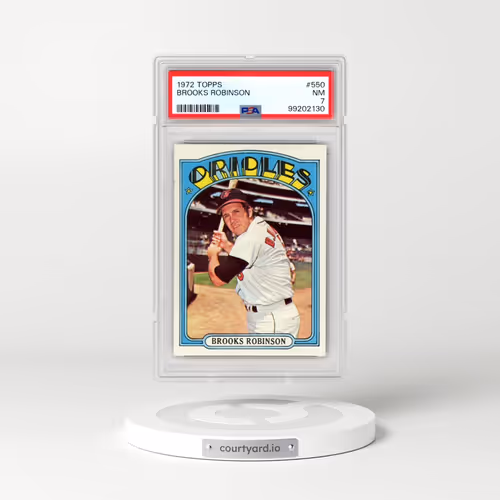 1972 Topps #550 Brooks Robinson (PSA 7 NM)
