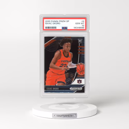 2020 Panini Prizm Draft Picks #4 Isaac Okoro (PSA 10 GEM MINT)