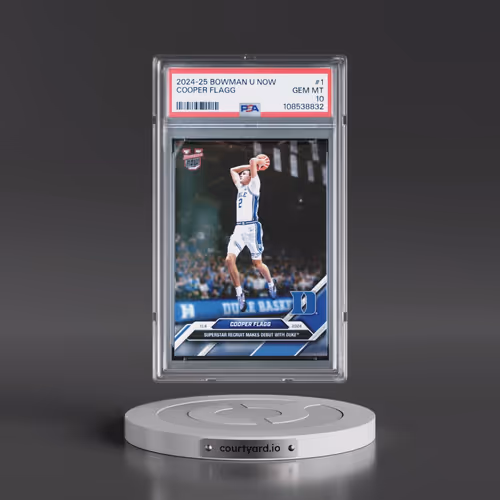 2024 Bowman U Now #1 Cooper Flagg (PSA 10 GEM MINT)