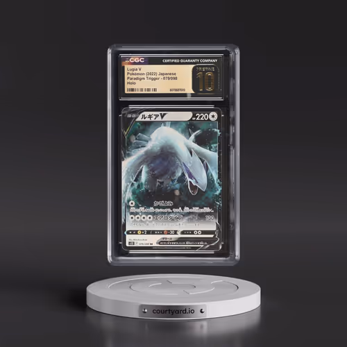2022 Pokémon Sword & Shield Paradigm Trigger #079 Lugia V - Holo (CGC 10 PRISTINE)