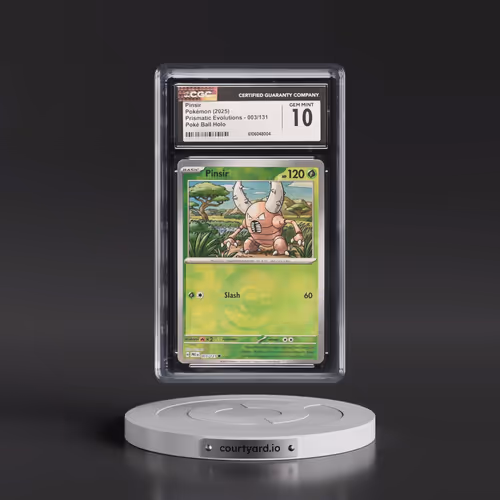 2024 Prismatic Evolutions - PRE EN #003/131 Pinsir - Poké Ball Holo (CGC 10 GEM MINT)