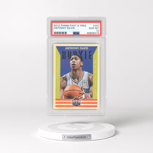 2012 Panini Past & Present #237 Anthony Davis (PSA 10 GEM MINT)