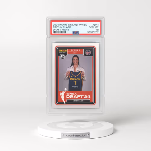 2024 Panini Instant WNBA Draft Night #DN1 Caitlin Clark (PSA 10 GEM MINT)