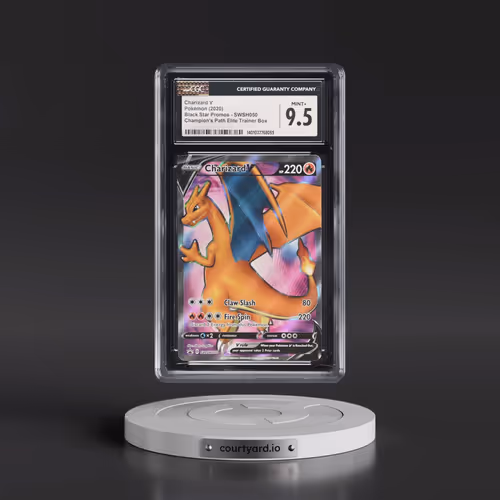 2017 Black Star Promos - Sword & Shield #SWSH050 Charizard V - Champion's Path Elite Trainer Box (Ho