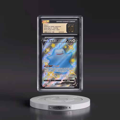 2020 Shiny Star V #323/190 Ditto V - Shiny Super Rare Holo (CGC 10 PRISTINE)