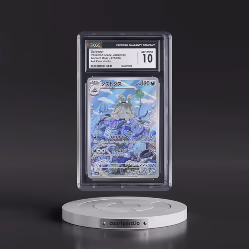 2023 Pokémon Sv4k-Ancient Roar #075 Garbodor - Art Rare (CGC 10 GEM MINT)