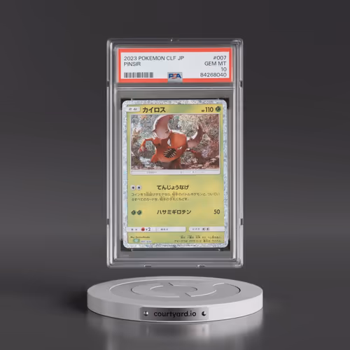 2023 Pokémon Clf-Trading Card Game Classic Venusaur & Lugia EX Deck #007 Pinsir (PSA 10 GEM MINT)