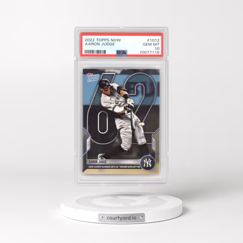 2022 Topps Now #1012 Aaron Judge (PSA 10 GEM MINT)