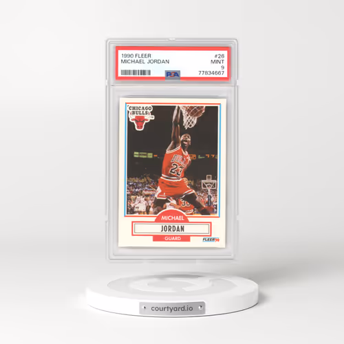1990 Fleer #26 Michael Jordan (PSA 9 MINT)