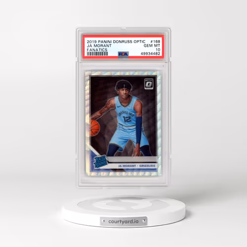 2019 Panini Donruss Optic #168 Ja Morant - Fanatics (PSA 10 GEM MINT)