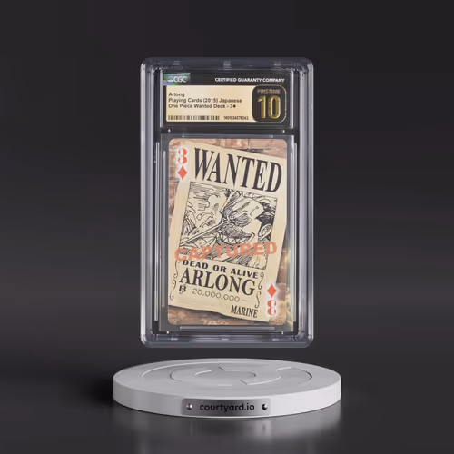 2015 One Piece Wanted Deck (2015) - Japanese #3¦ Arlong (CGC 10 PRISTINE)
