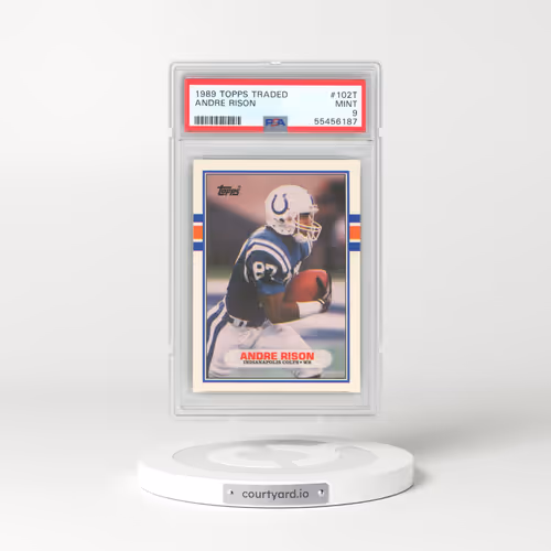 1989 Topps Traded #102T Andre Rison (PSA 9 MINT)