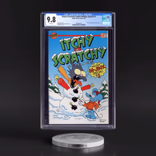Itchy & Scratchy Comics Holiday Special #1 CGC 9.8 White Pages (Bongo Comics Group, 1994) - Universa