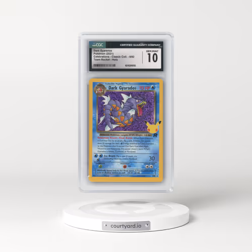 2021 Celebrations - Classic Collection #8/82 Dark Gyarados - Team Rocket Holo (CGC 10 GEM MINT)