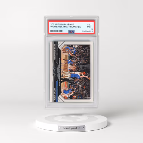 2023 Panini Instant #277 Chet Holmgren/Victor Wembanyama (PSA 9 MINT)