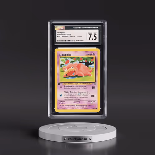 2000 Neo Genesis #73/111 Slowpoke - 1st Edition (CGC 7.5 NM+)