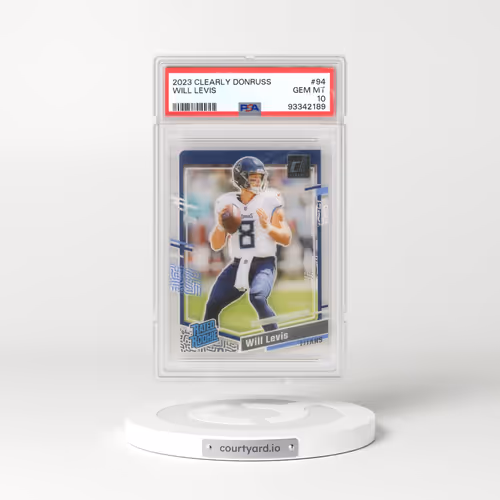 2023 Panini Clearly Donruss #94 Will Levis (PSA 10 GEM MINT)