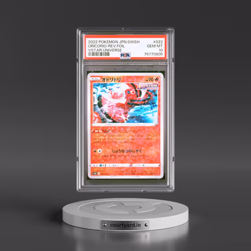 2022 Pokémon Sword & Shield Vstar Universe #022 Oricorio - Reverse Foil (PSA 10 GEM MINT)