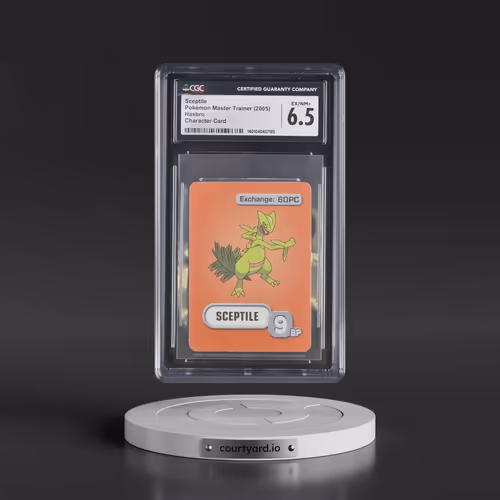 2005 Pokémon Master Trainer (2005 Hasbro) - English Sceptile - Character Card (CGC 6.5 EX-NM+)