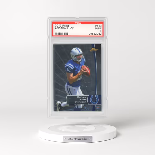 2012 Finest #110 Andrew Luck (PSA 9 MINT)