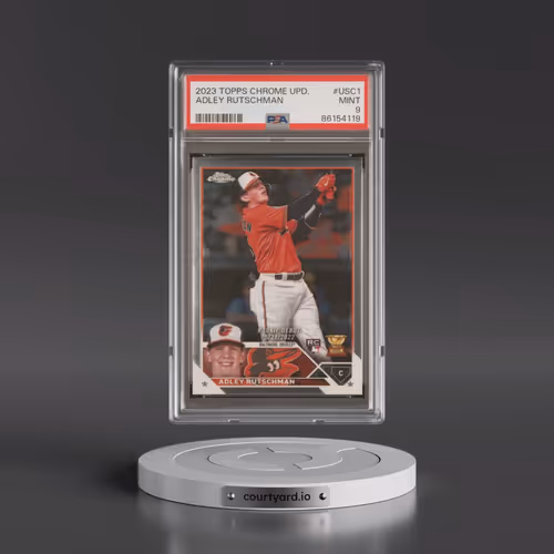 2023 Topps Chrome Update #USC1 Adley Rutschman (PSA 9 MINT)