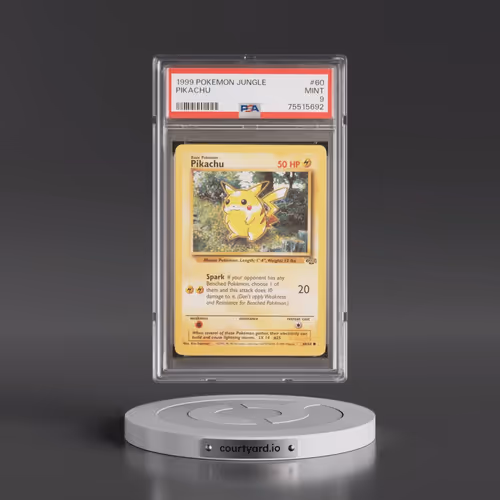 1999 Pokémon Jungle #60 Pikachu (PSA 9 MINT)