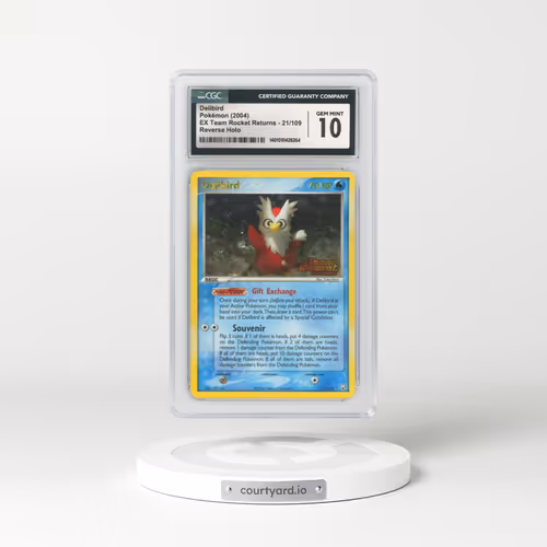 2004 EX Team Rocket Returns #21 Delibird Holo