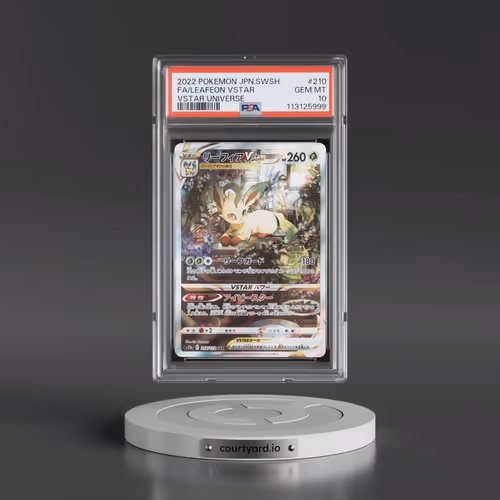 2022 Pokémon Sword & Shield Vstar Universe #210 Leafeon Vstar - Full Art (PSA 10 GEM MINT)