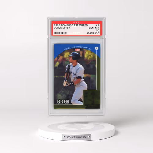 1998 Donruss Preferred #9 Derek Jeter (PSA 10 GEM MINT)