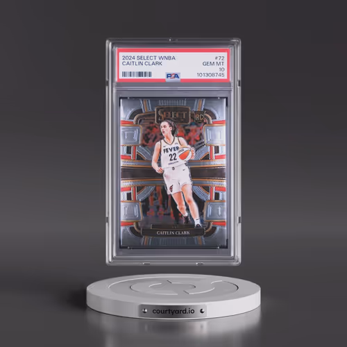 2024 Panini Select WNBA #72 Caitlin Clark (PSA 10 GEM MINT)
