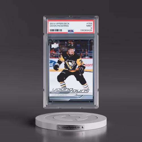 2024 Upper Deck #703 Owen Pickering (PSA 9 MINT)