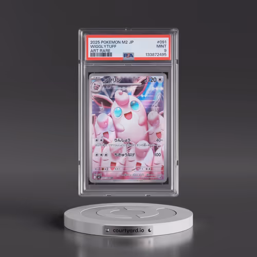 2025 Pokémon M2-Inferno X #091 Wigglytuff - Art Rare (PSA 9 MINT)