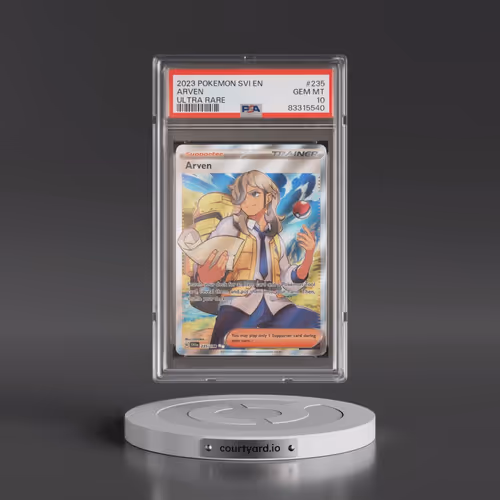 2023 Pokémon Svi EN-Scarlet & Violet #235 Arven - Ultra Rare (PSA 10 GEM MINT)