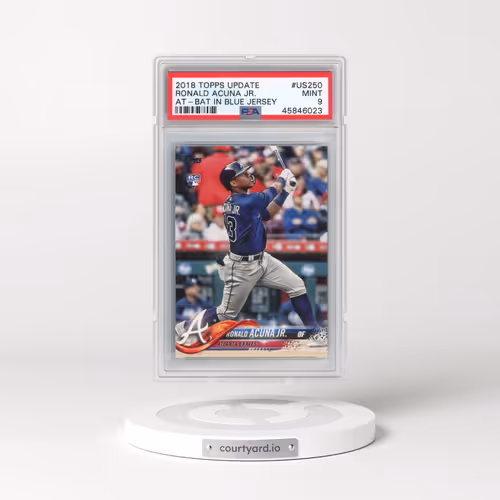 2018 Topps Update #US250 Ronald Acuna Jr. (PSA 9 MINT)