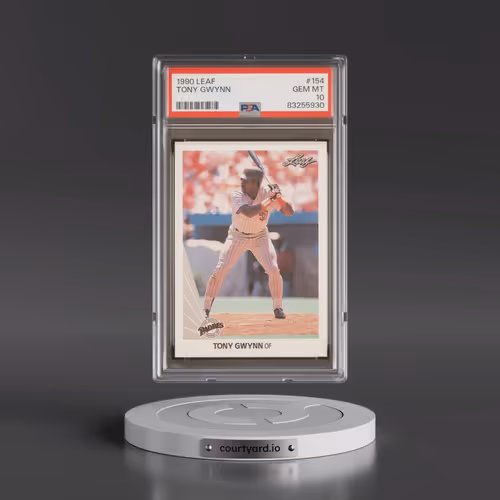 1990 Leaf #154 Tony Gwynn (PSA 10 GEM MINT)