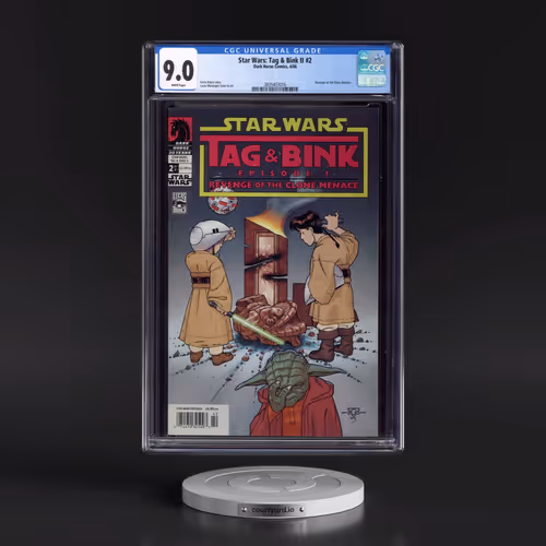 Star Wars: Tag & Bink II #2 CGC 9.0 White Pages (Dark Horse Comics, 4/06) - Universal