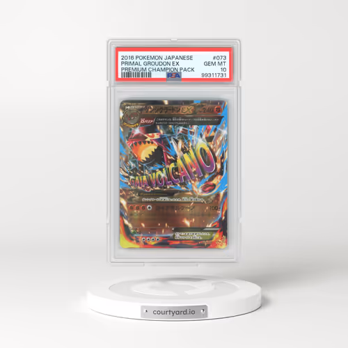 2016 Pokémon Premium Champion Pack #073 Primal Groudon EX - Holo (PSA 10 GEM MINT)