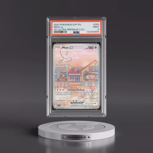 2023 Pokémon Svp EN-SV Black Star Promo #053 Mew EX - Holo 151 Ultra-Premium Collection (PSA 9 MINT)