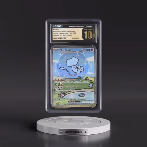 2023 Shiny Treasure ex #347/190 Mew ex - Special Art Rare Holo (CGC 10 PRISTINE)