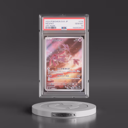 2024 Pokémon SV8-Super Electric Breaker #114 Mesprit - Art Rare (PSA 10 GEM MINT)