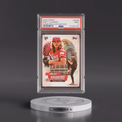 2025 Topps Home Field Advantage #HA26 Rhett Lowder - Series 2 (PSA 9 MINT)