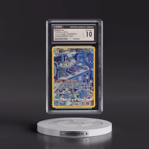 2023 Crown Zenith #GG18/GG70 Magnezone - Galarian Gallery Holo (CGC 10 GEM MINT)