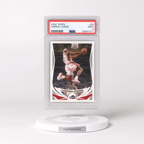 2004 Topps #23 LeBron James (PSA 9 MINT)