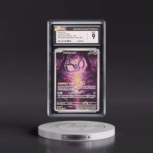 2023 Black Star Promos - Scarlet & Violet SVP EN #129 Pecharunt - Shrouded Fable ETB Holo (CGC 9 MIN