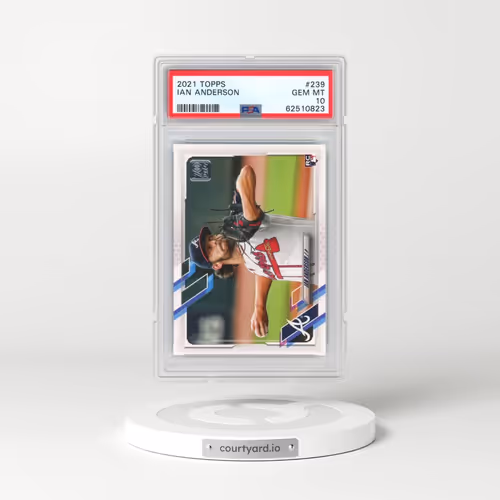 2021 Topps #239 Ian Anderson (PSA 10 GEM MINT)