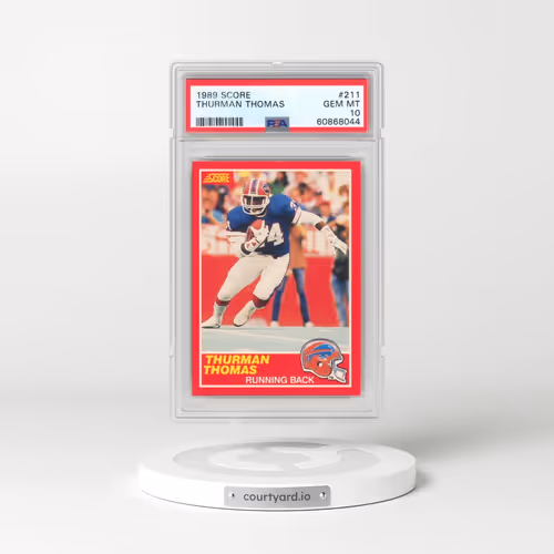 1989 Score #211 Thurman Thomas (PSA 10 GEM MINT)